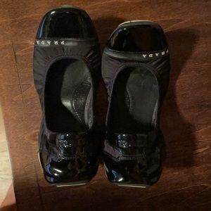 Prada ballet flats.